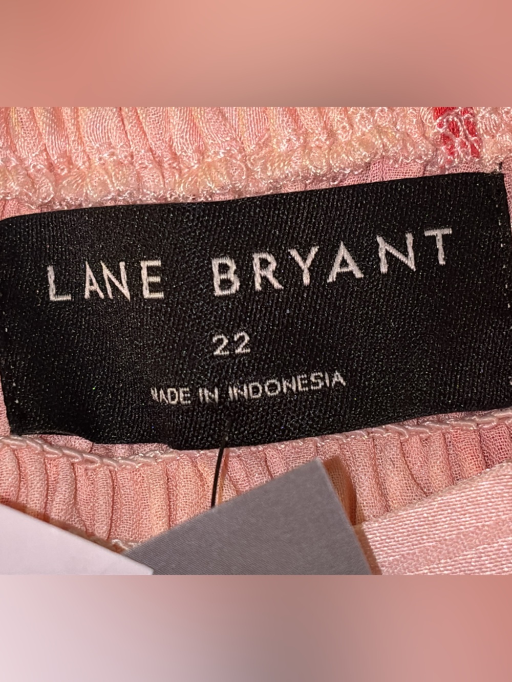 Lane Bryant Pink Floral Smocked Maxi Dress - Picture 11 of 15